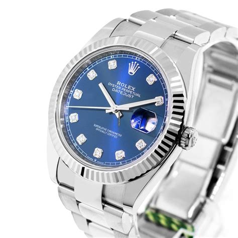 rolex datejust ii white gold bezel|Rolex Datejust 126334.